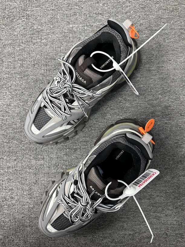 40 巴黎世家老爹鞋track 灰白