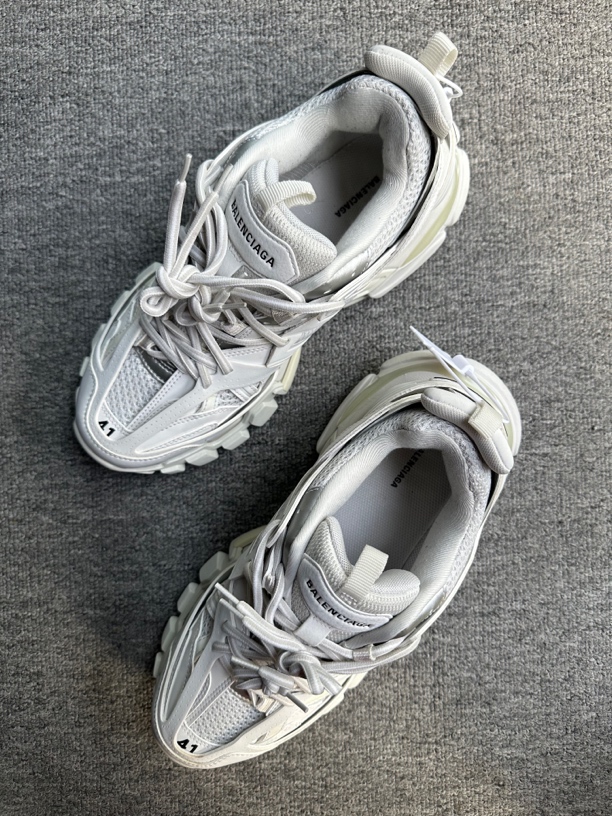 41 巴黎世家track老爹鞋 白色