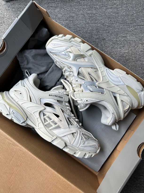 41 巴黎世家track2 老爹鞋 白色41