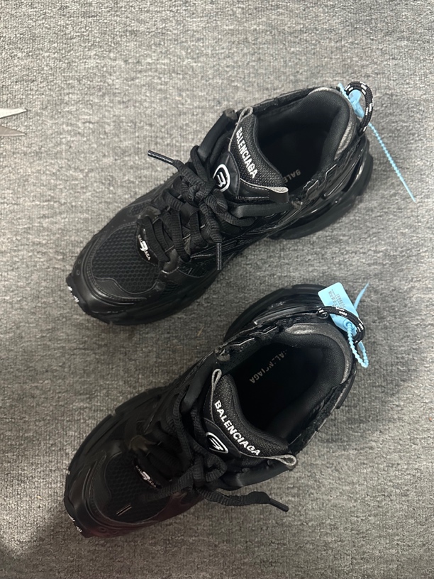 42 巴黎世家runner 老爹鞋 黑色