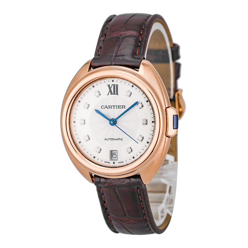 95新 Cartier/卡地亚 钥匙系列WJCL0032 自动机械女腕表18k玫瑰金