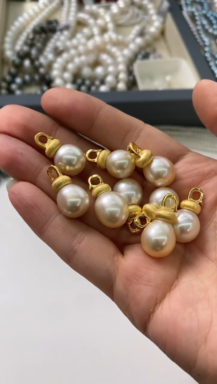 【闪购商品】海水珍珠HD未镶嵌珍珠吊坠@@P0805