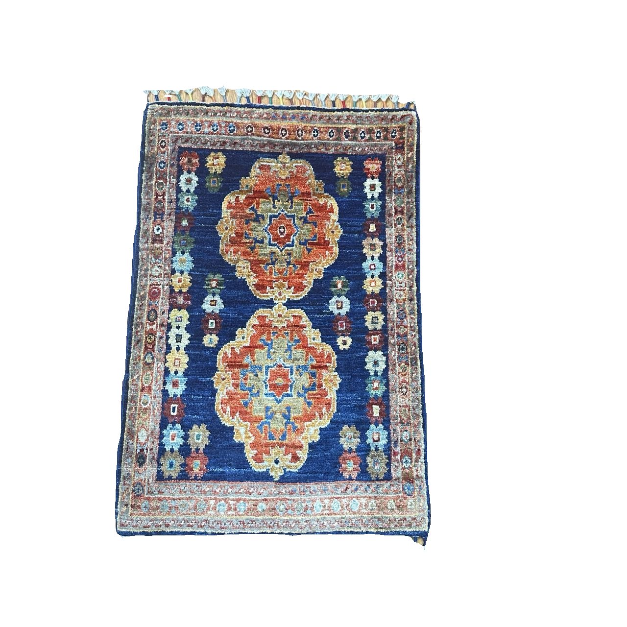 【纯手工羊毛小毯子】地毯床边毯书房复古还可以挂墙装饰收藏品