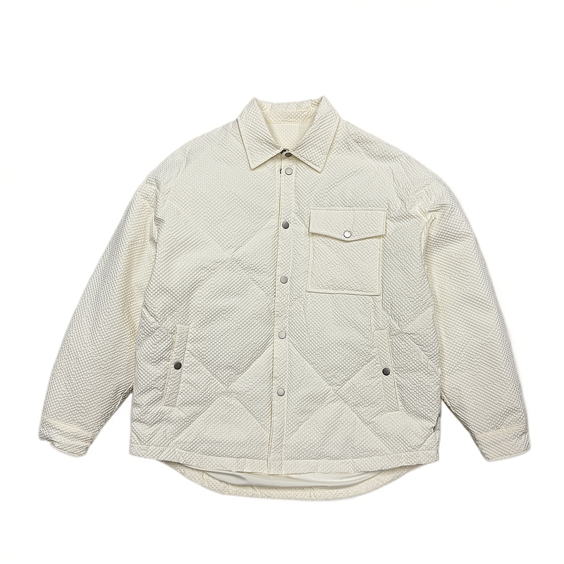 男士短款时尚翻领潮流外套百搭时尚轻薄款简约休闲羽绒服8122