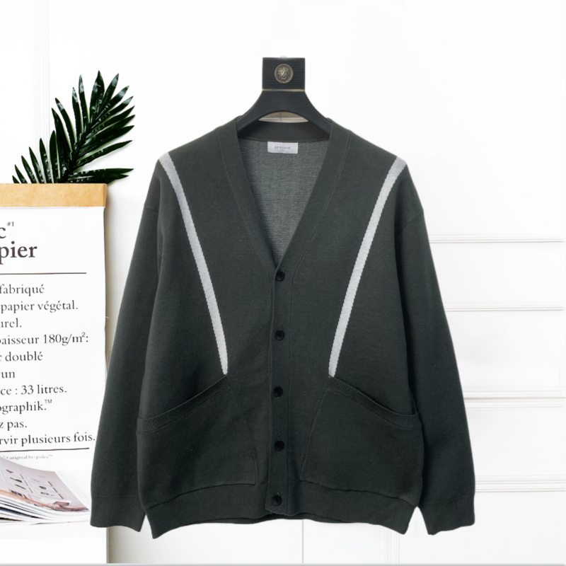 新款男士休闲针织开衫6203