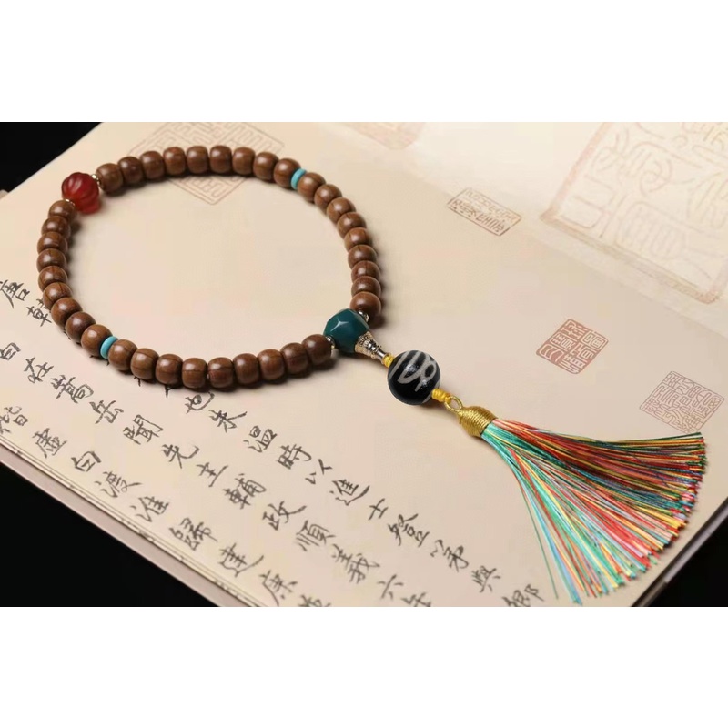 非金属手链 六道木 流苏 时尚手持 手串【款号80*】
