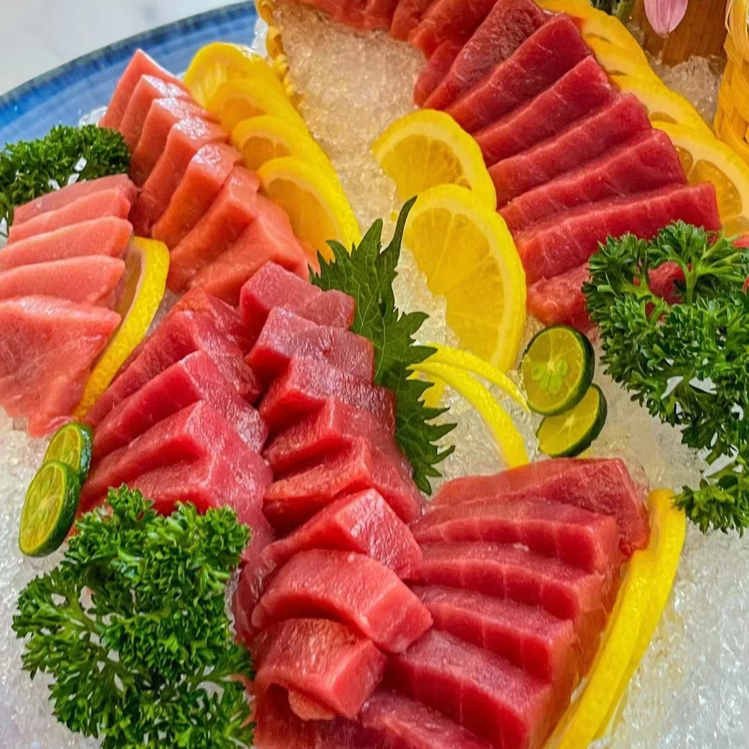 【西班牙】冰鲜蓝鳍金枪鱼精品刺身中腹大腹一盒去皮冷链发货