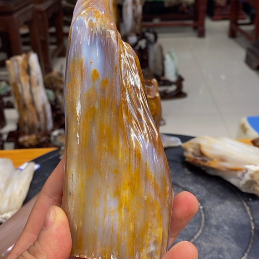 【闪购商品】硅化玉珠宝奇石未镶嵌
