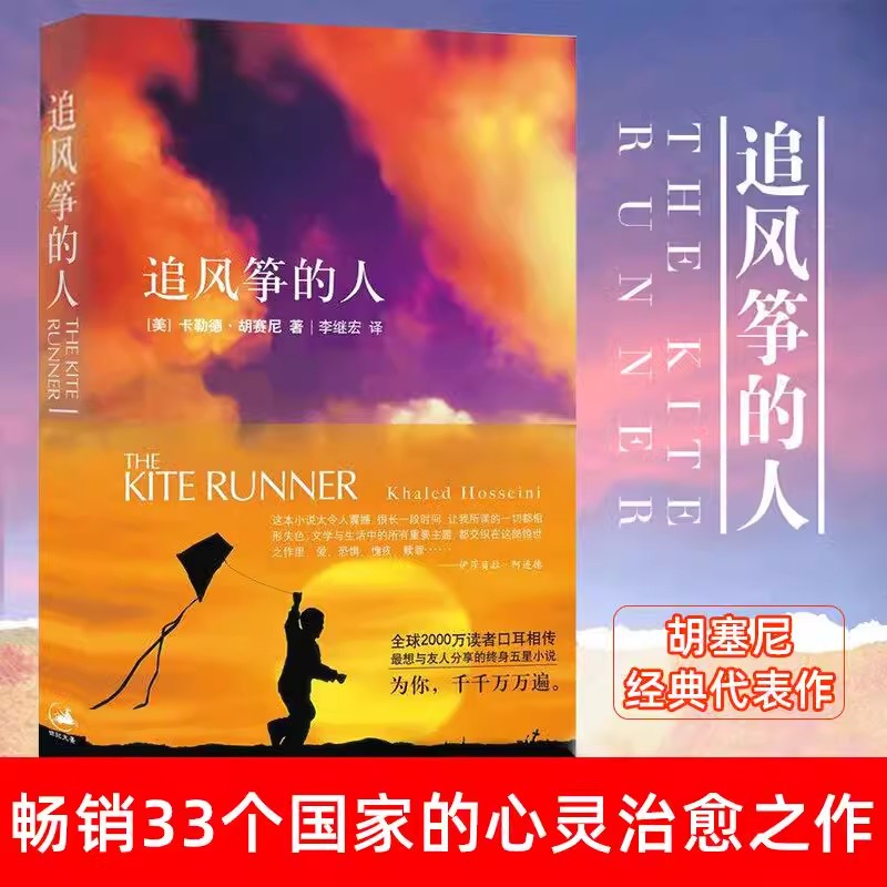 追风筝的人正版 摆渡人学生课外读物书现当代文学排行榜中文小说