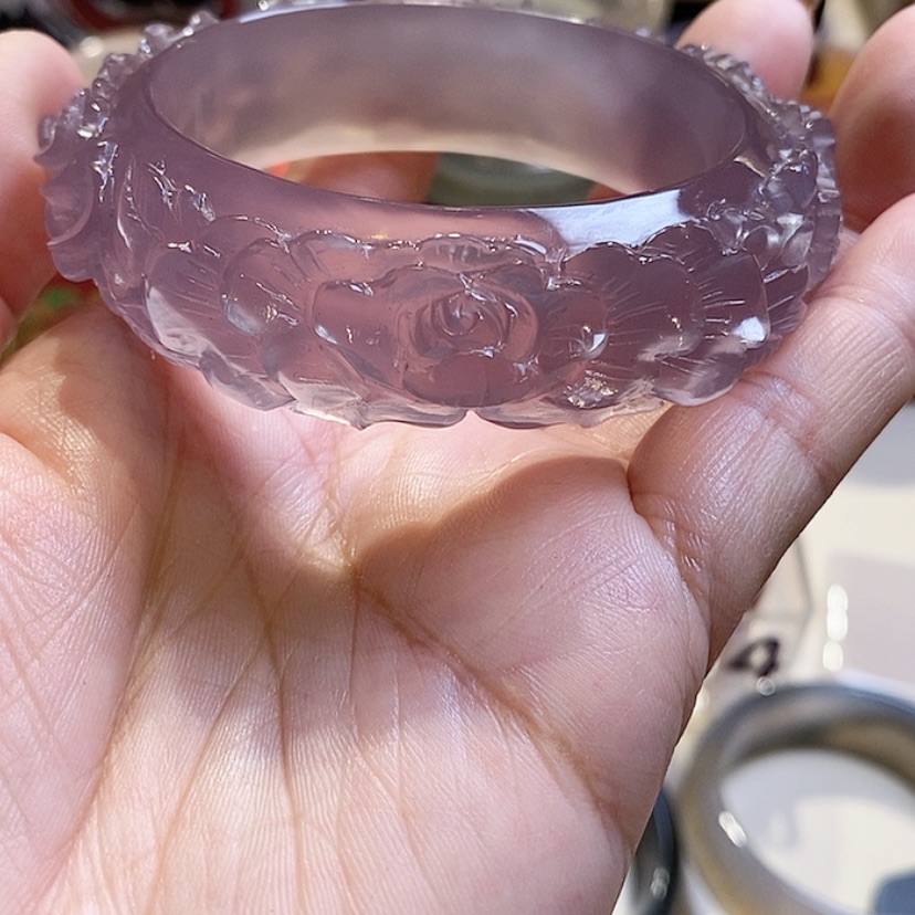 【闪购商品】玛瑙/玉髓手镯未镶嵌纳*