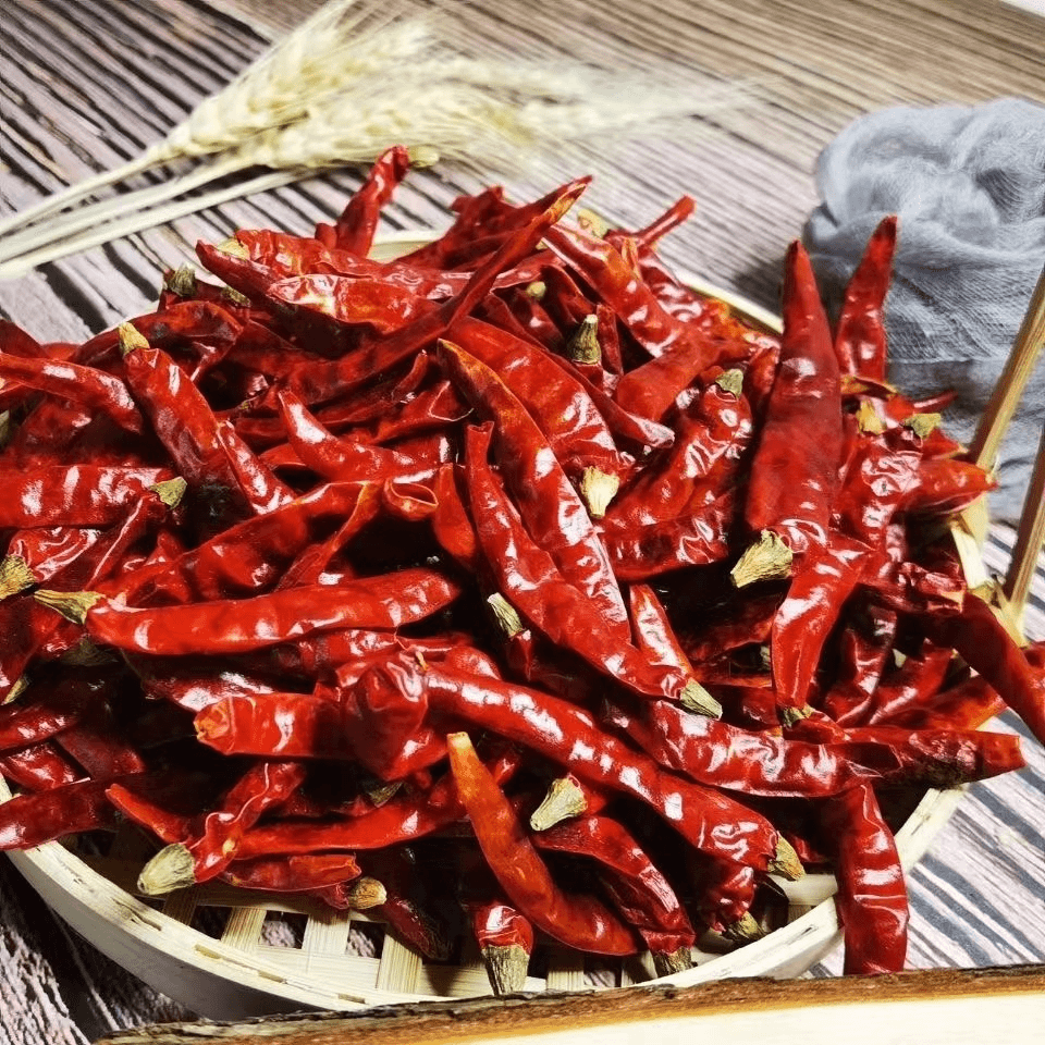 贵州遵义农村辣椒二荆条自然晾干香辣饱满S