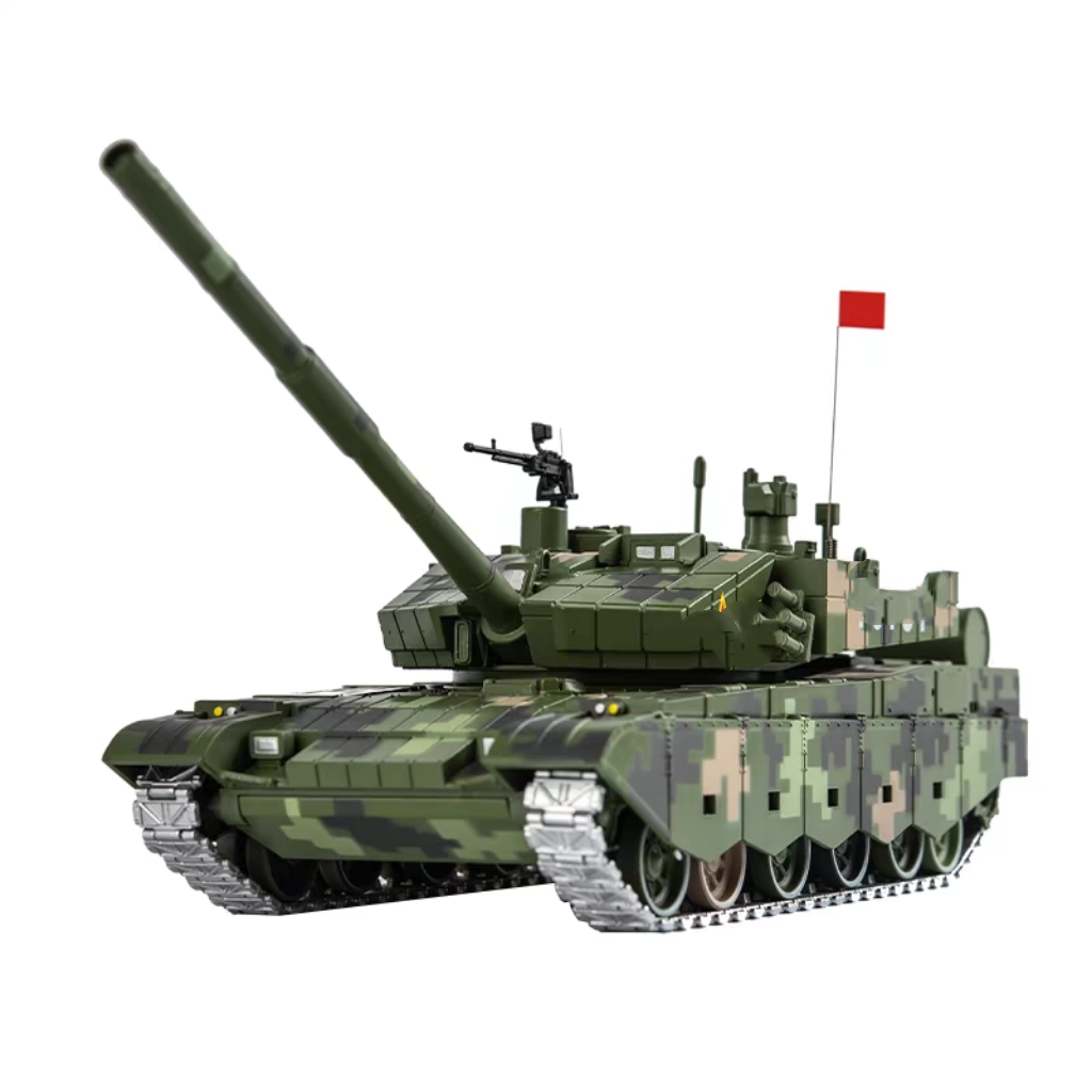 1/32合金坦克模型ZTZ九九式收藏展览礼品坦克玩具