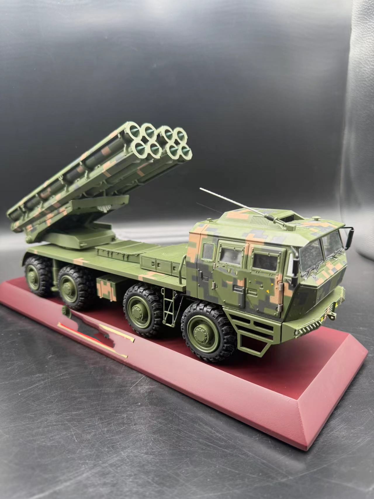 1/32-1/24合金191多管炮合金收藏展览礼品模型