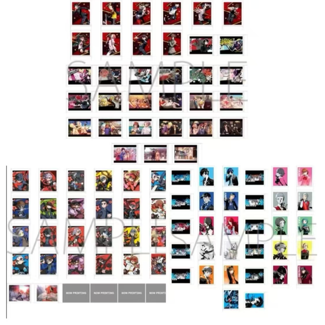 女神异闻录拍立得卡片P5R/P3/P5T(未成年禁止下单）