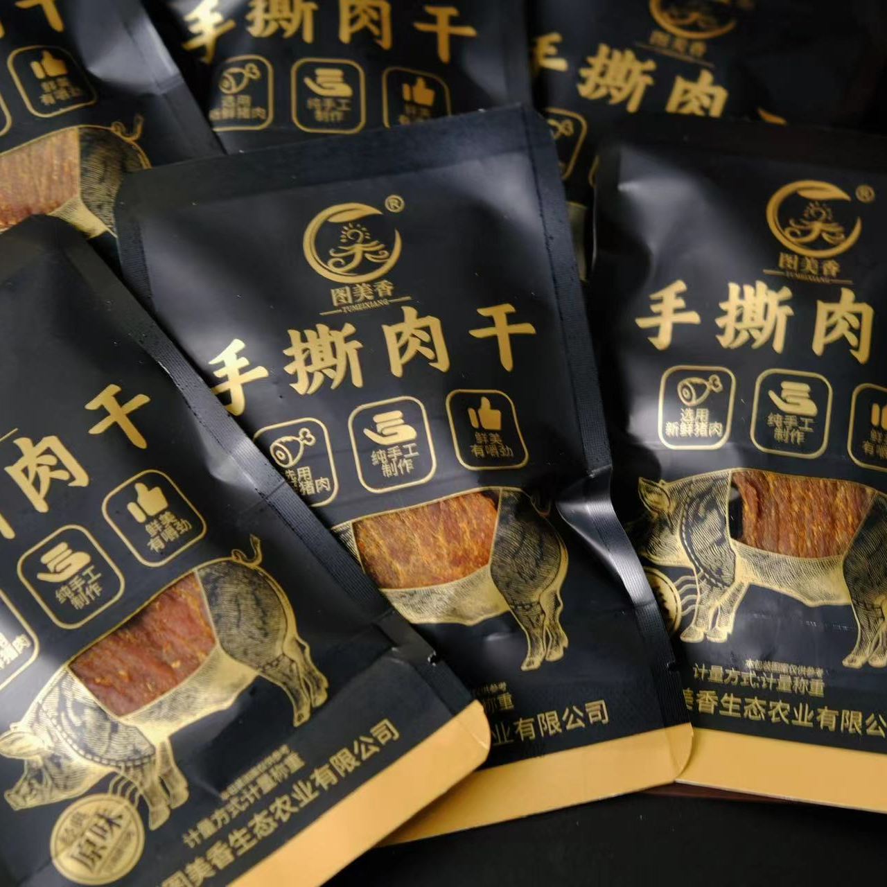 图美香手撕肉干 肉丝