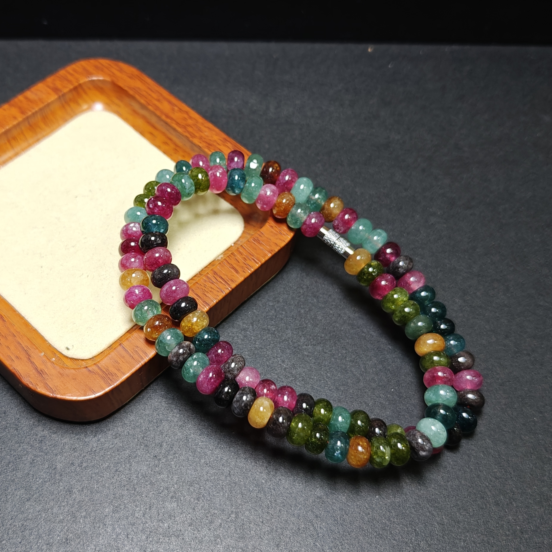 [停业清货]糖果碧算盘珠8m妈妈链百搭-061-多样性发一