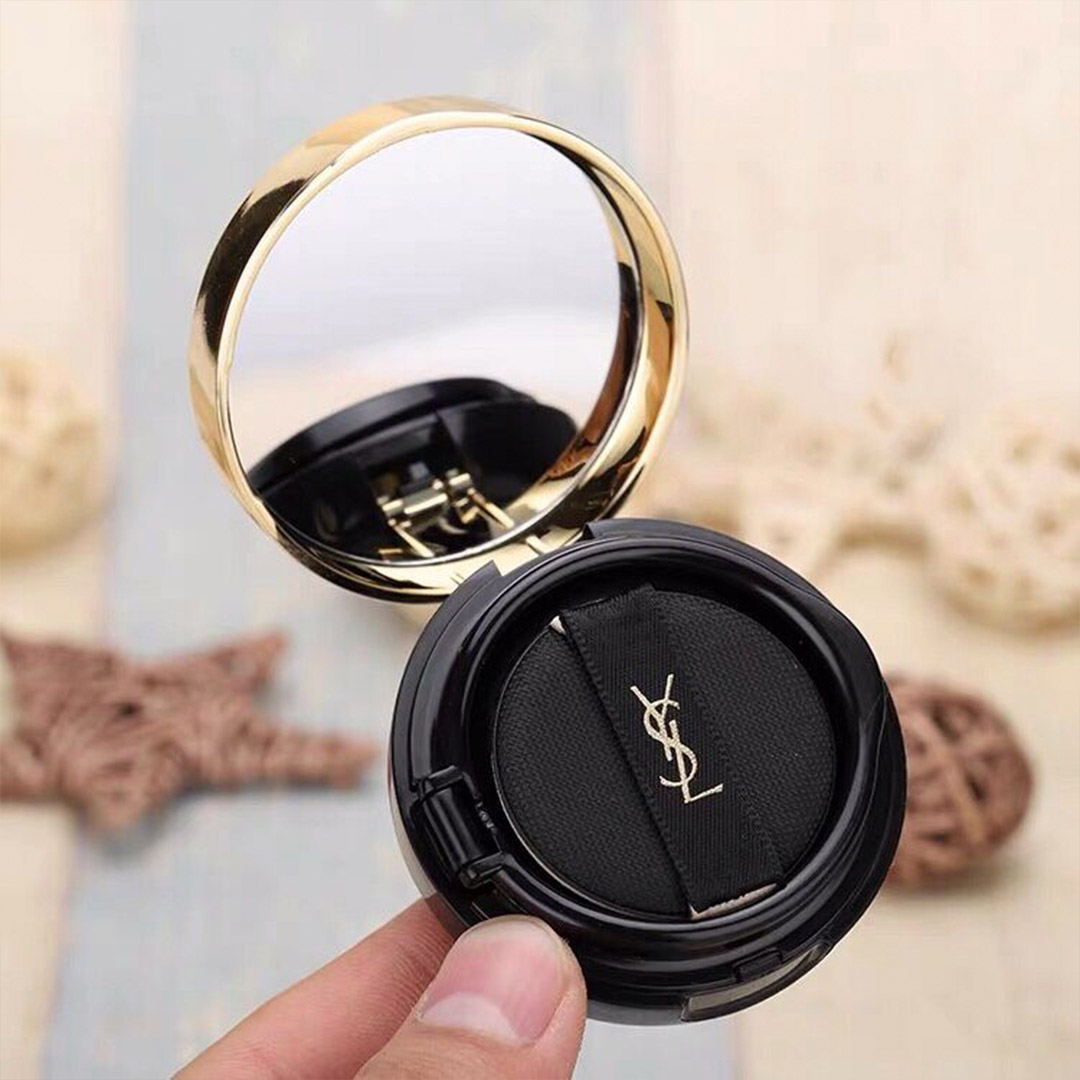 YSL/圣罗兰【菁菁】明彩皮革气垫B20（黑气垫mini版5g ）