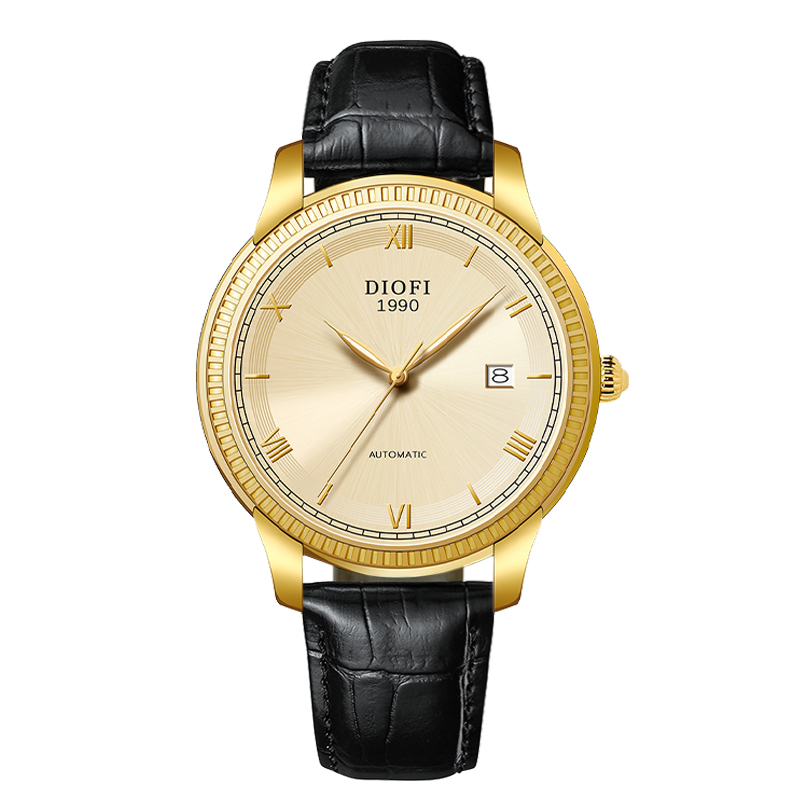 wB专属 高奢定制 蝶飞手表男 超薄简约大气商务防水夜光男士手表