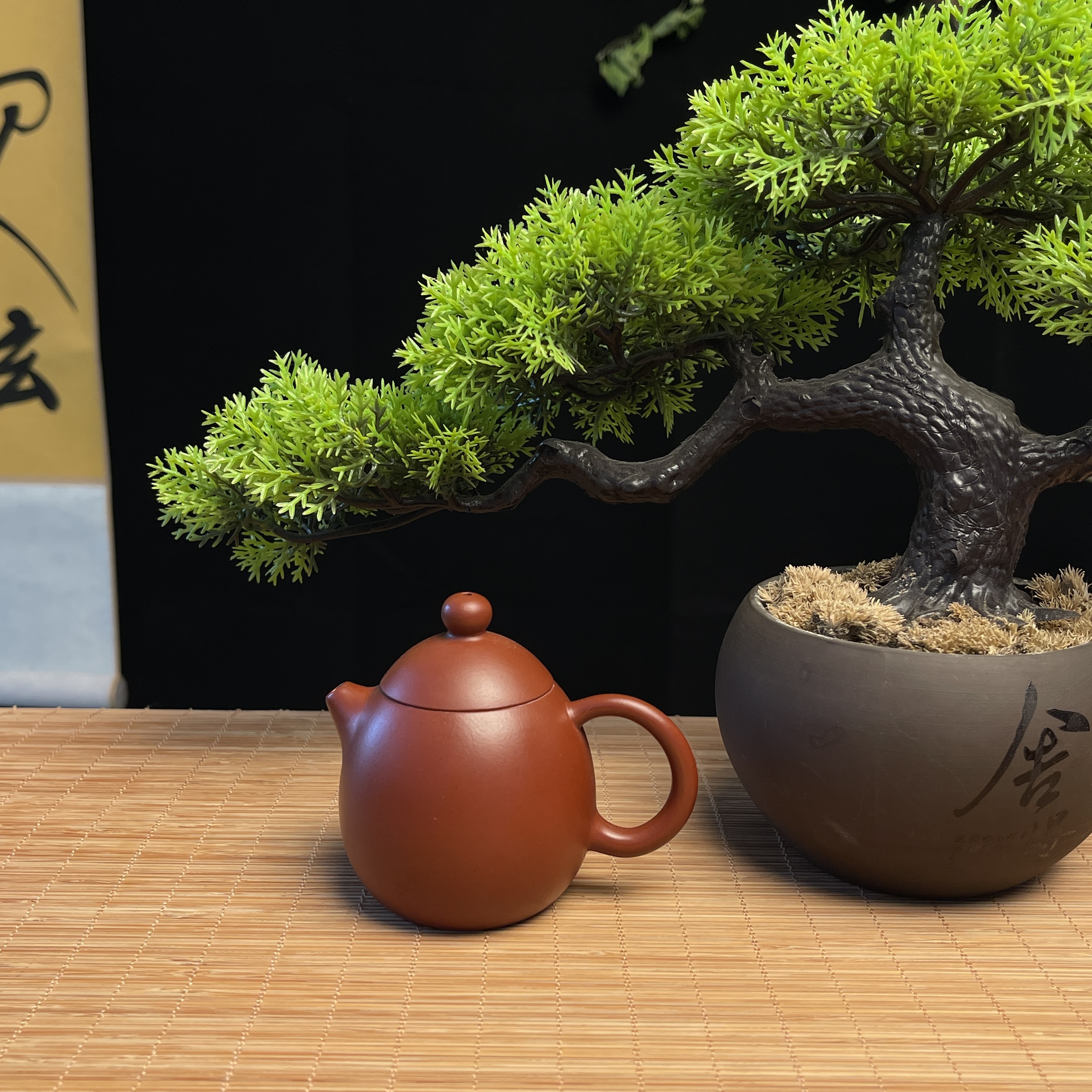 80-110c龙蛋壶潮州手拉壶原矿紫砂壶朱泥手工短嘴功夫茶具茶壶