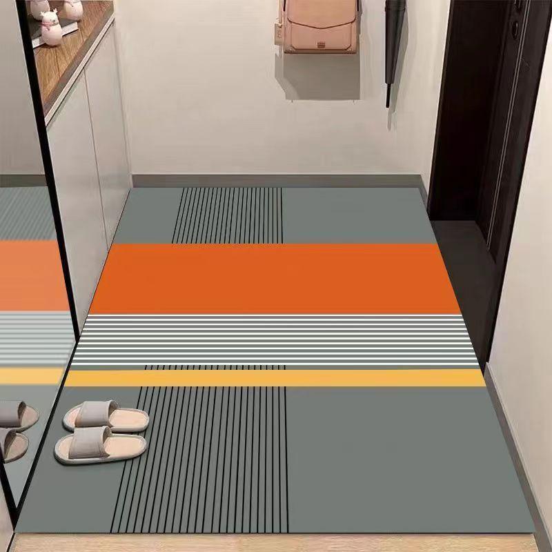 地垫门口入户门地垫硅藻泥吸水加厚满铺防滑垫浴室家用厨房脚踩垫