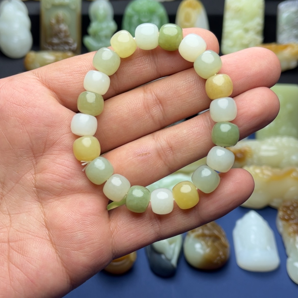 【闪购商品】和田玉手串未镶嵌