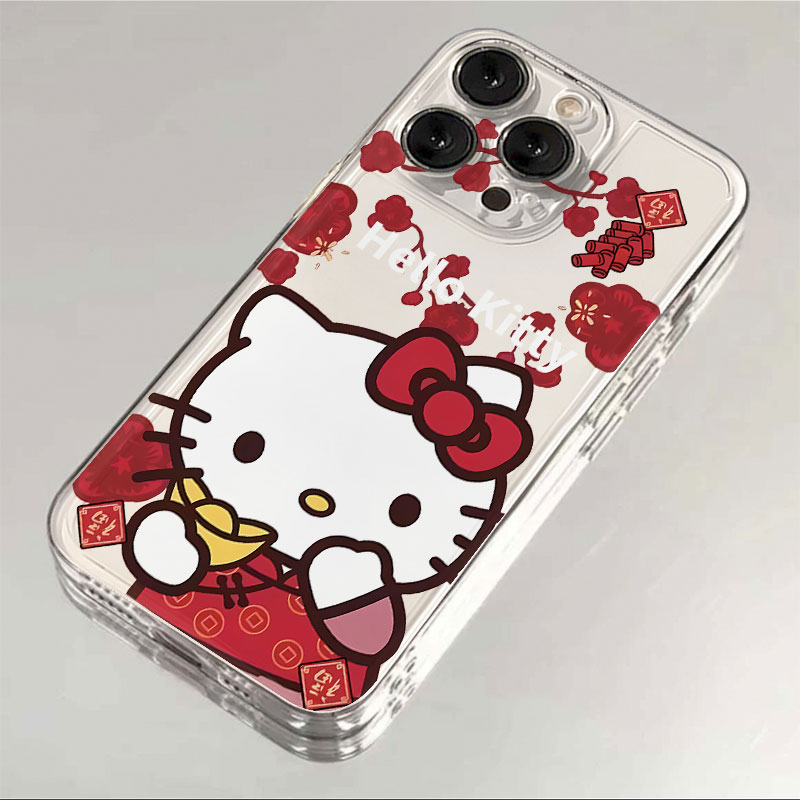 凯蒂送福苹果15手机壳iPhone14promax新年7/8plus创意13/12/11/xr