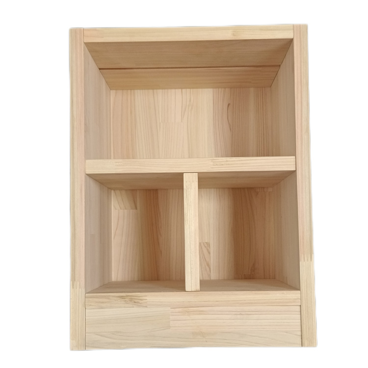 水韵一品日本桧木榫卯工艺结构样品展示柜