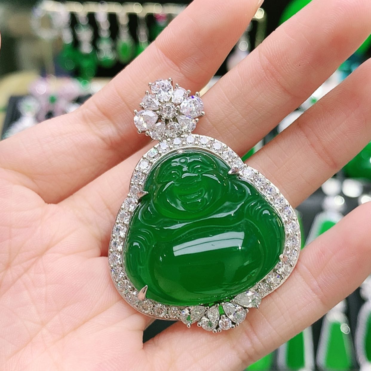 【闪购商品】玛瑙/玉髓吊坠银S925镶嵌