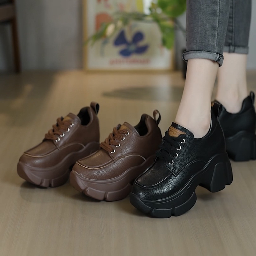 【退货补运费】超轻松糕厚底增高摇摇鞋女款LY