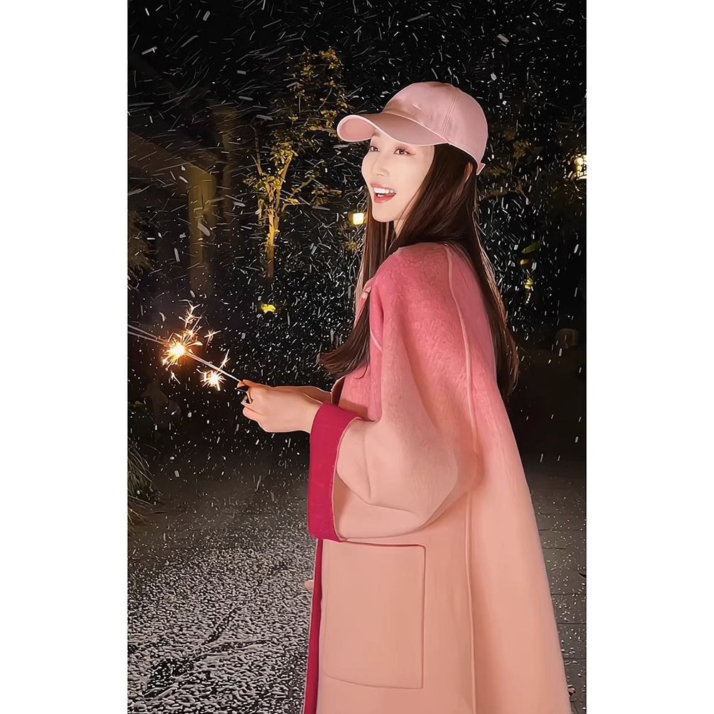 秋冬新款森系毛呢贵妇宽松大衣女款高级感气质百搭独特外套超好看