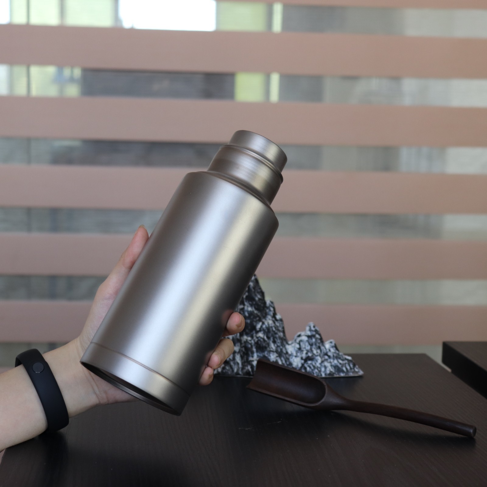 【450ml粉色纯钛焖茶壶】原装正品临时链接