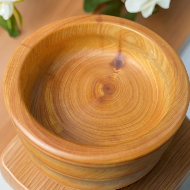 太行崖柏黑油料碗（随机发品质都一样）