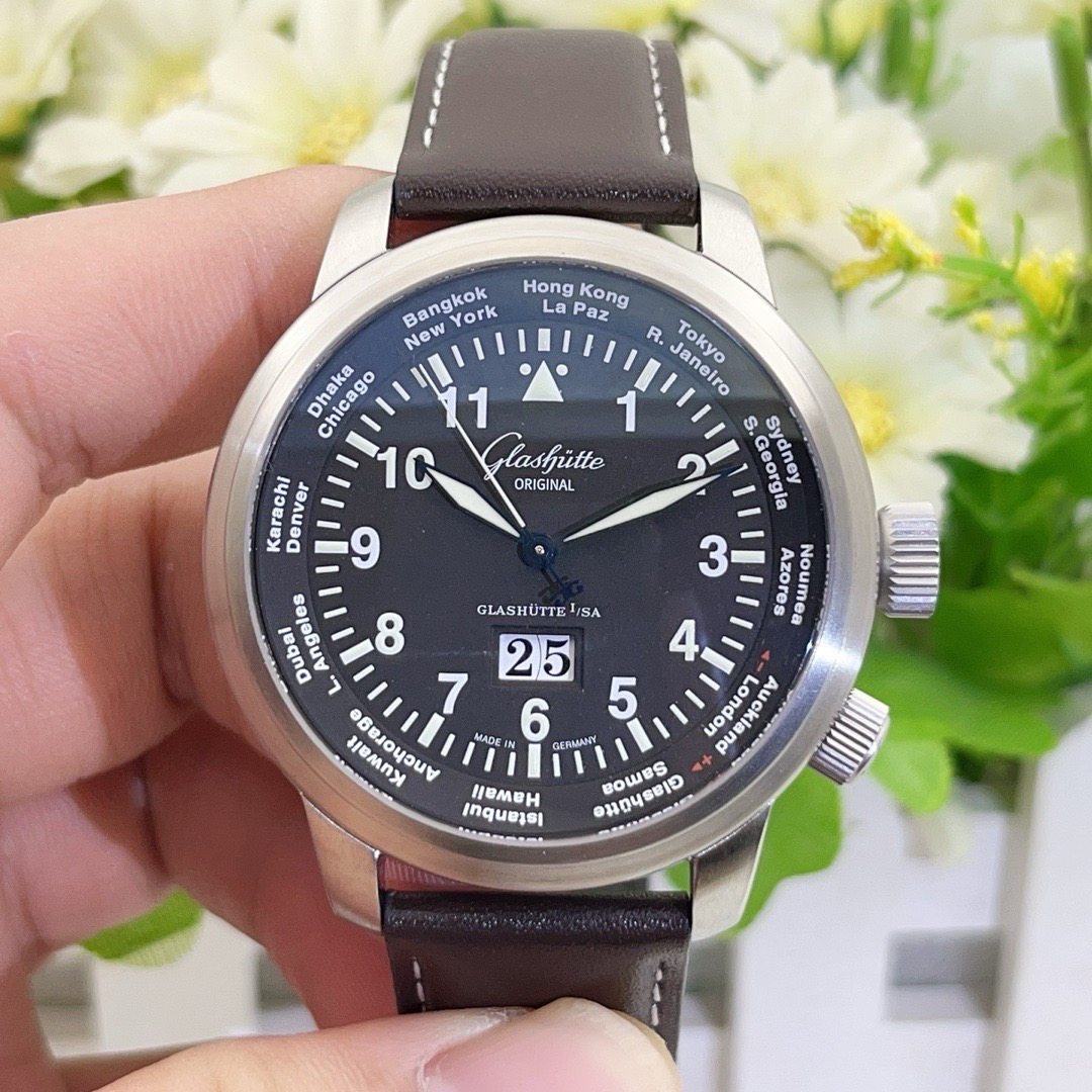 99新 Glashutte Original/格拉苏蒂 原创系列 世界时间