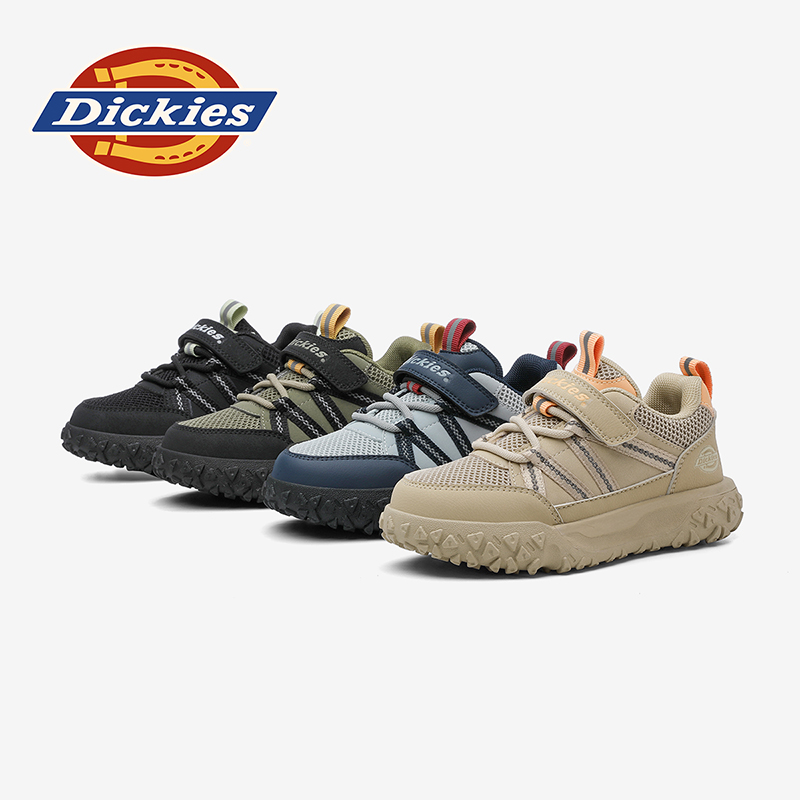 Dickies童鞋2025夏季季板鞋中小童休闲防滑运动鞋耐磨百搭休闲鞋