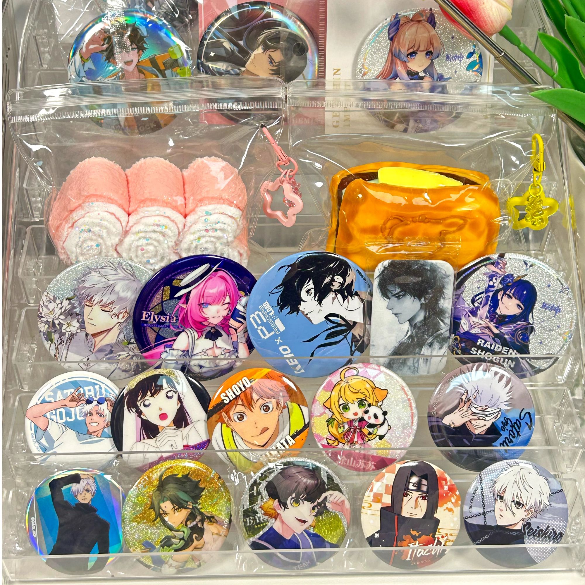 【福利】热门动漫默认微瑕吧唧-1