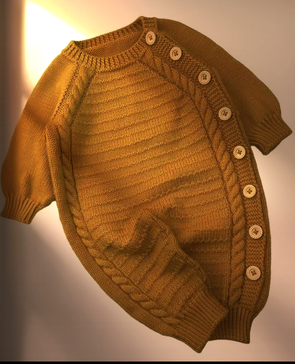 《瑾姐推荐》宝宝爬爬服材料包蚕丝蛋白绒毛线中粗儿童婴儿线diy