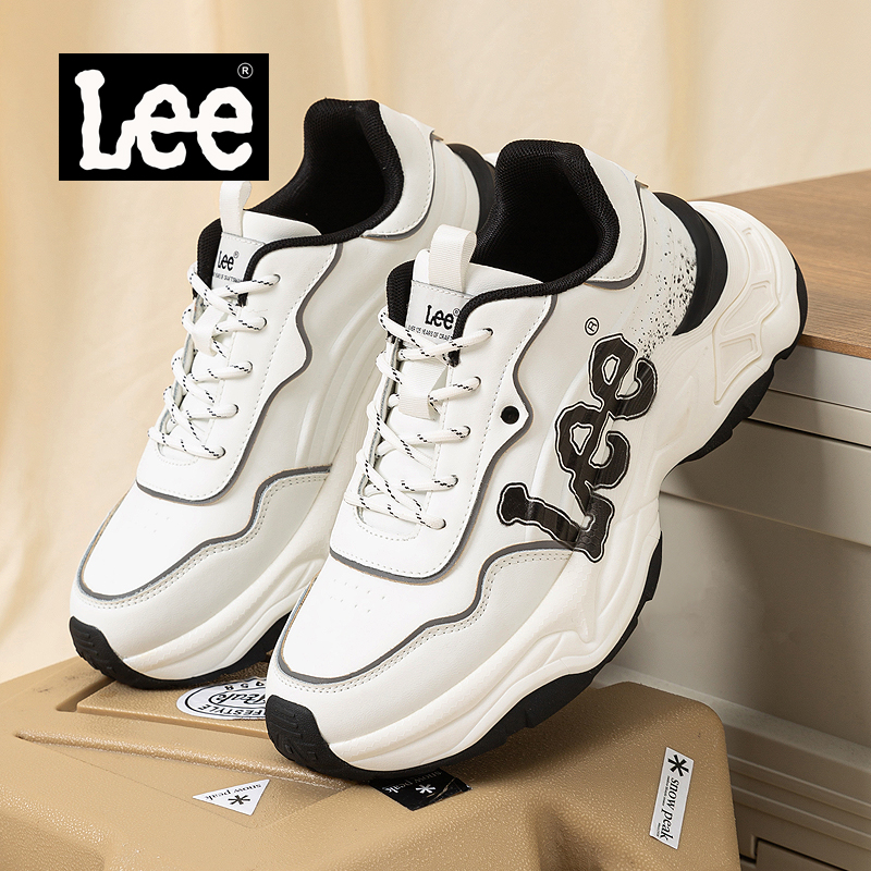 Lee老爹鞋男增高鞋子男款潮时尚百搭男鞋夏季透气男士运动休闲鞋