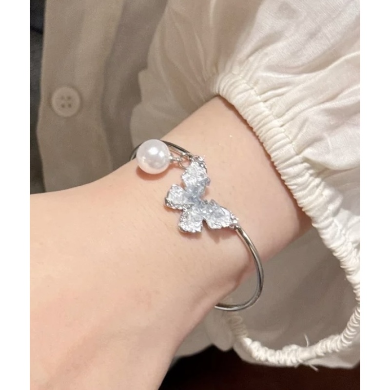 非金属仿珍珠手链 气质百搭手链s863