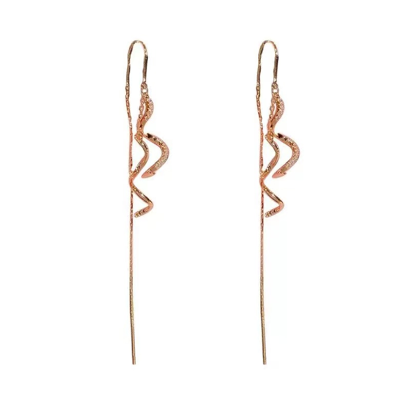 非金属仿珍珠耳饰 百搭时尚气质耳线e345网红