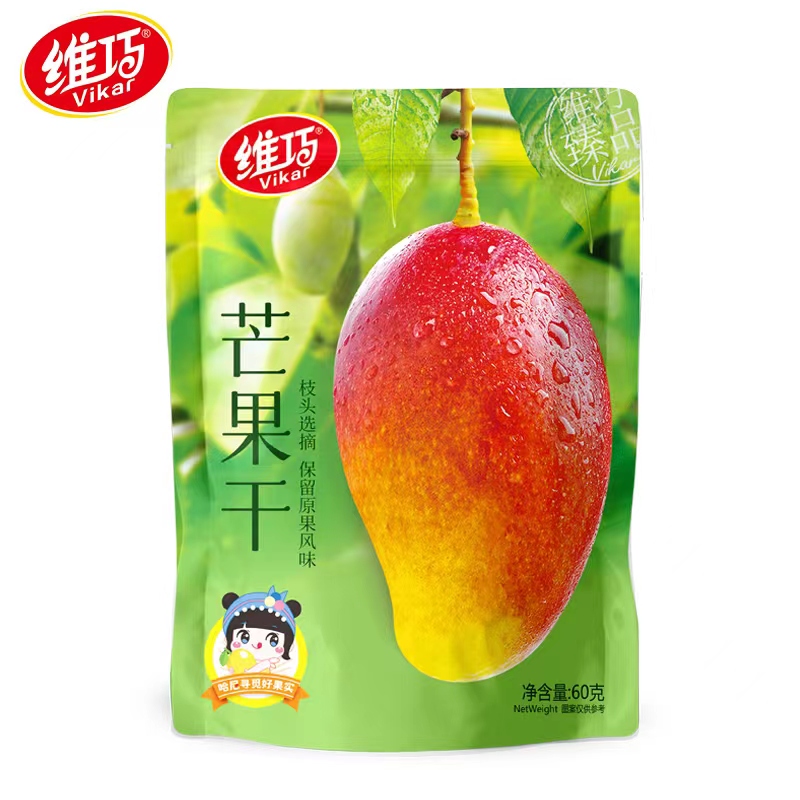 维巧60g芒果干满19.9包邮