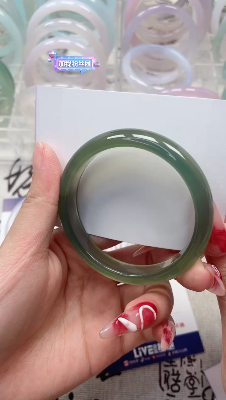 【闪购商品】石英质玉手镯未镶嵌28-54