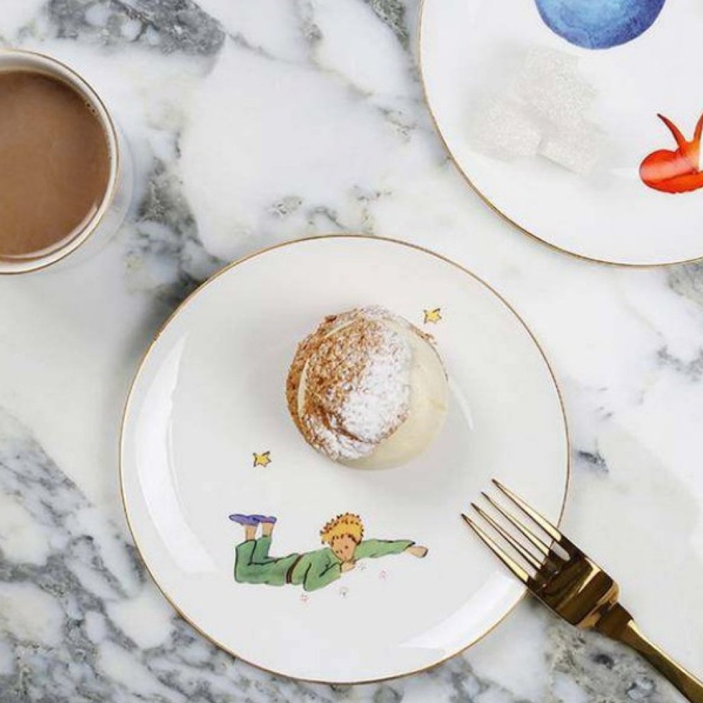 BEAST/野兽派“献给心中的小王子”骨瓷餐盘4件装礼盒乔迁新婚礼物