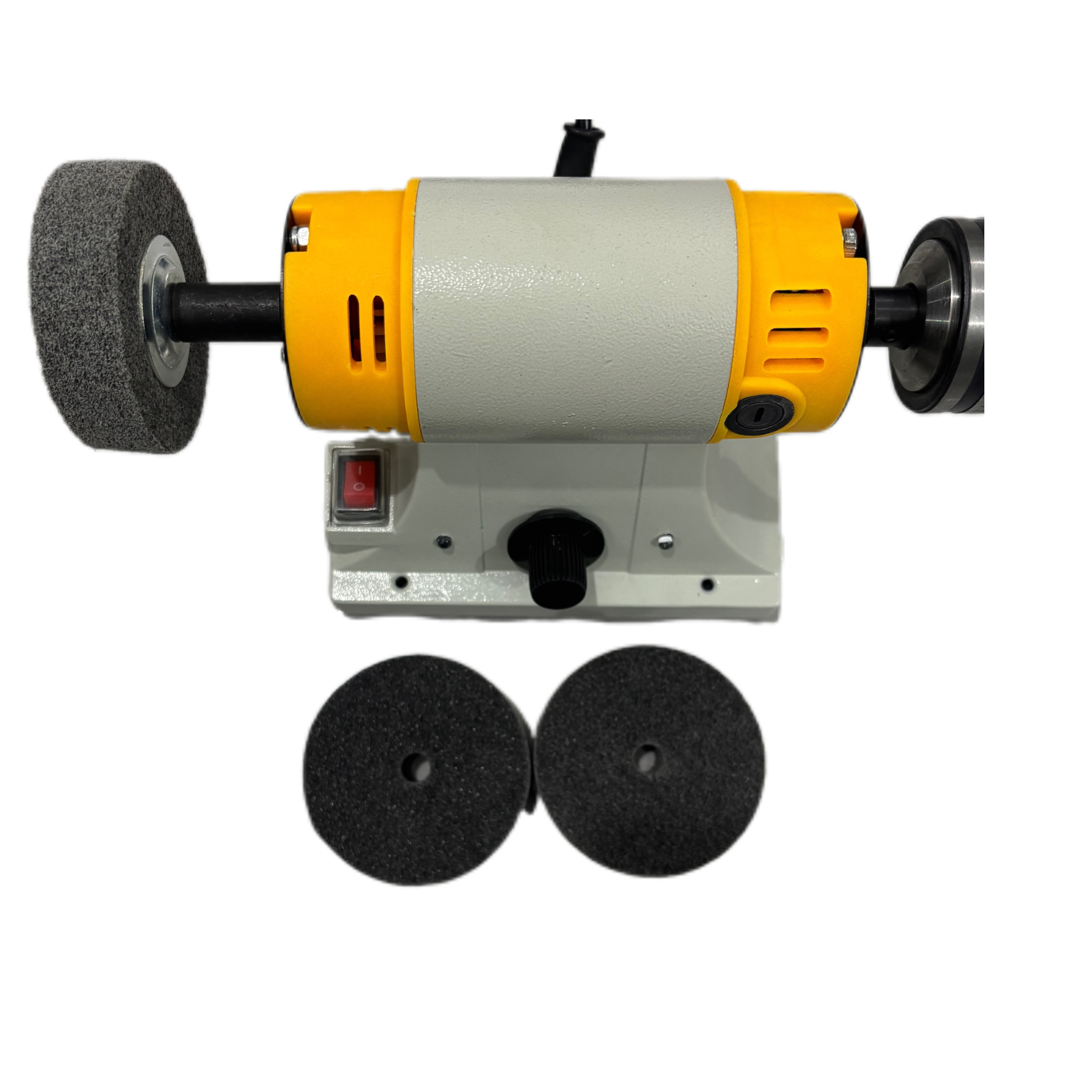 台磨机小砂轮尼龙纤维轮不锈钢抛光除锈手表拉丝橡胶轮金属打磨轮