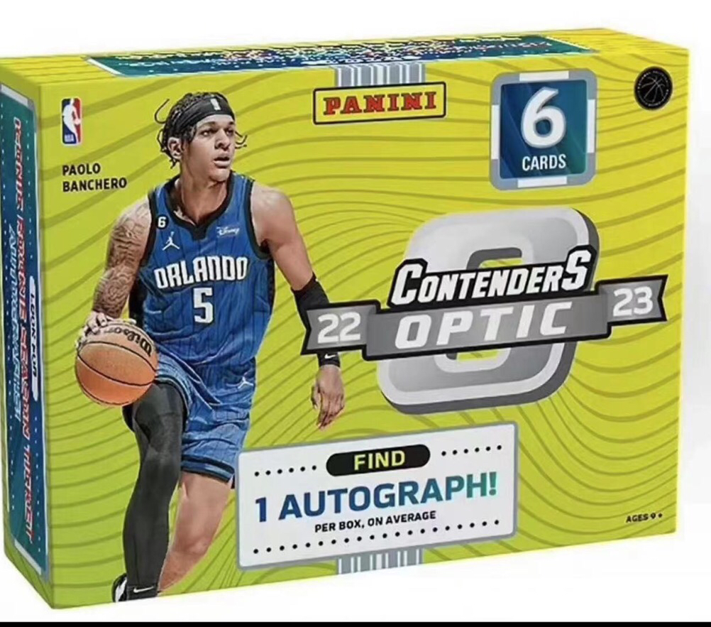 22-23 panini 篮球 球票 op contenders optic hobby 单盒