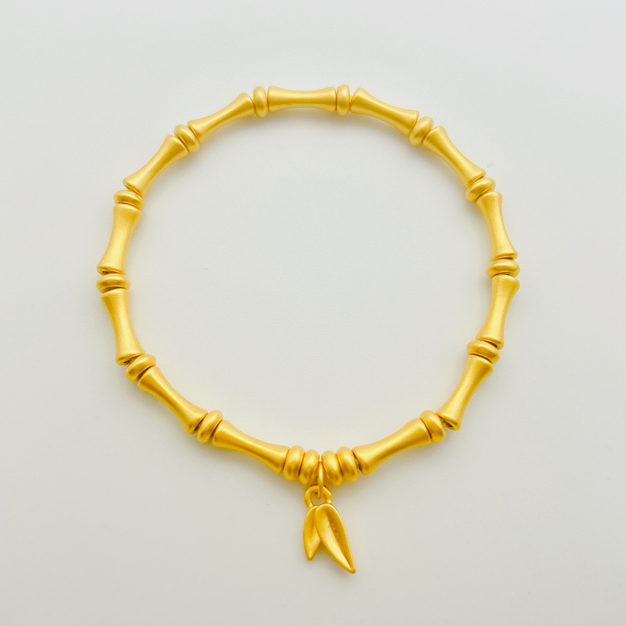 【优加】足金999 节节高升竹节手链 3.08