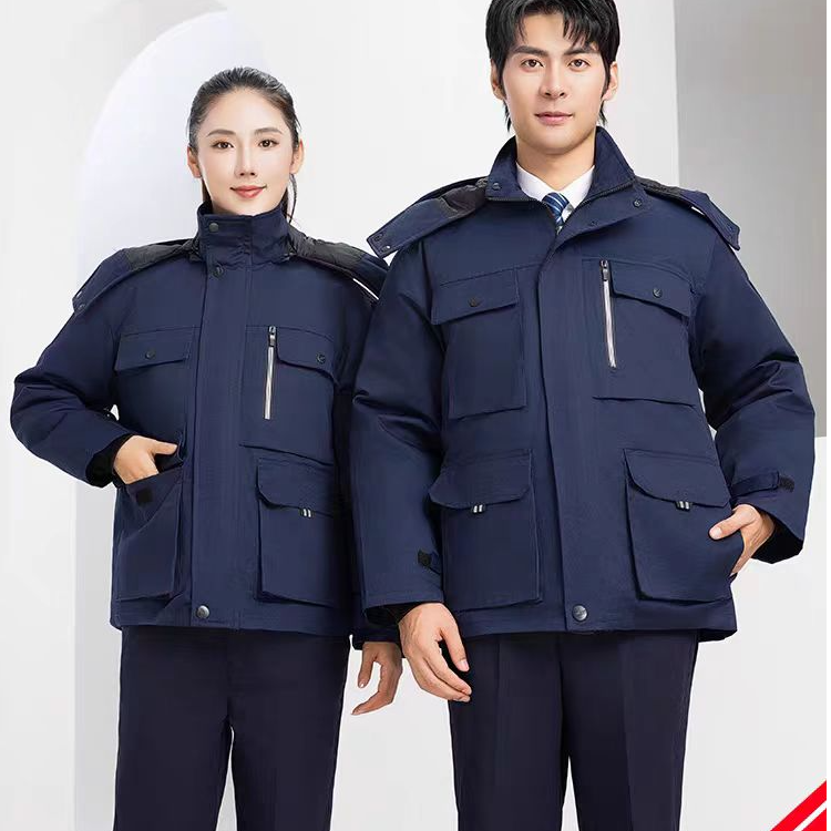 1冬季防静电工作服棉服防寒棉衣加厚棉袄工厂工人服装劳保服定制