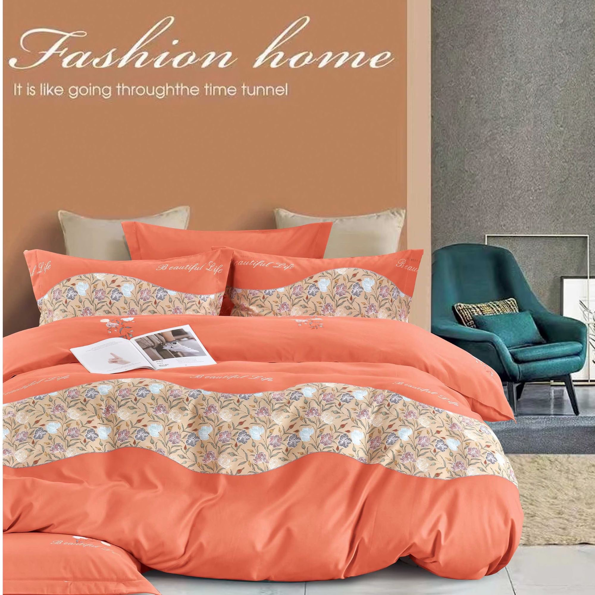 ［盛典花］被罩2米×2.3加密云锦亲肤磨绒纱被罩