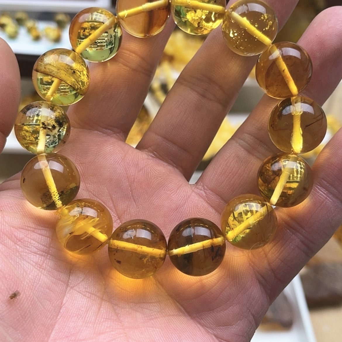 【闪购商品】定制琥珀未镶嵌糖*
