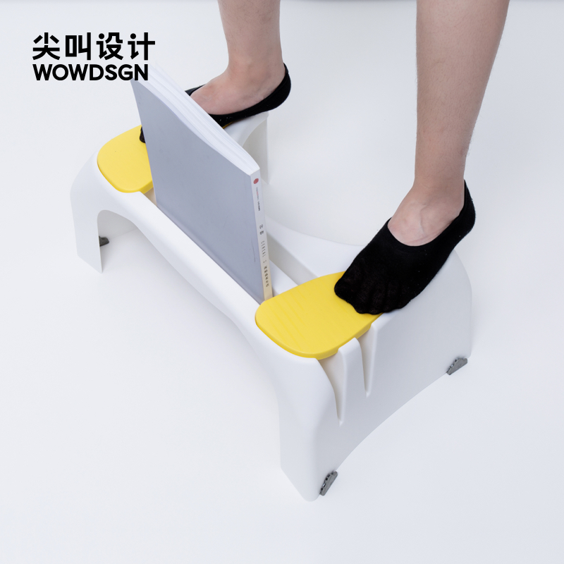 尖叫设计 噗噗凳马桶凳儿童成人如厕增高脚踏凳蹲便凳蹲坑矮凳