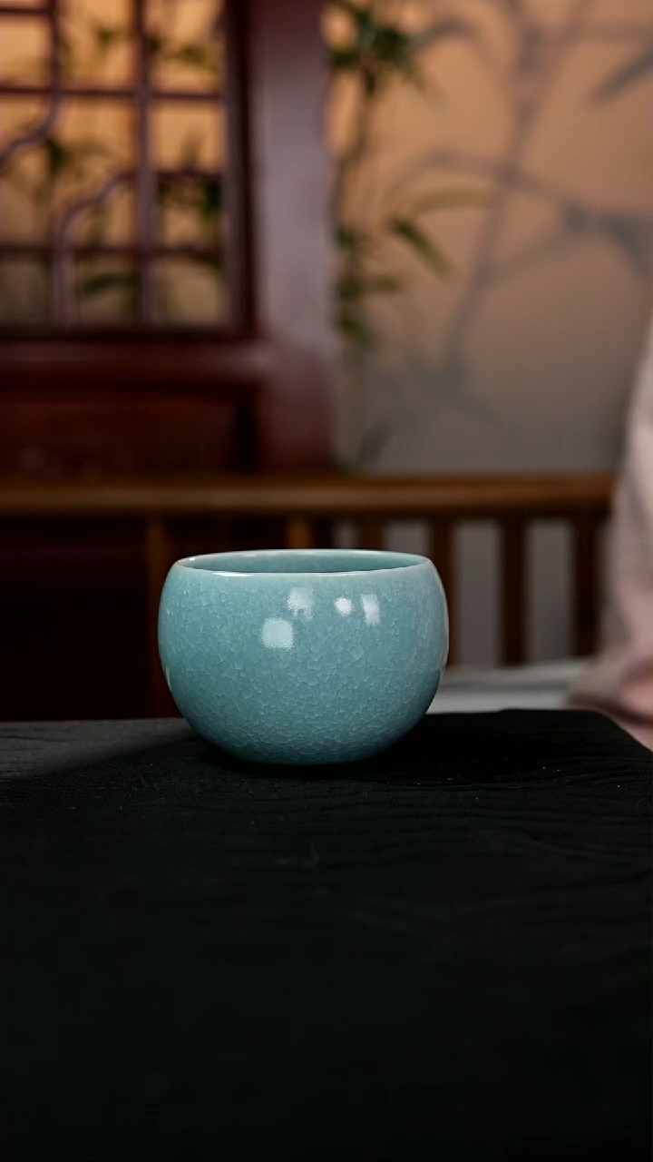 【闪购商品】瓷杯成老师#雪泥鸿爪#禅定杯#